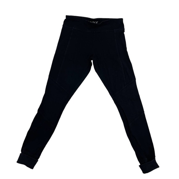 Marc New York Performance Women's Black Cuffed Rolled Leggings Size Small S - Picture 6 of 10